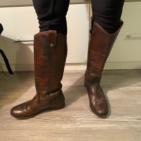 Frye knee high button boot - Picture 1 of 6